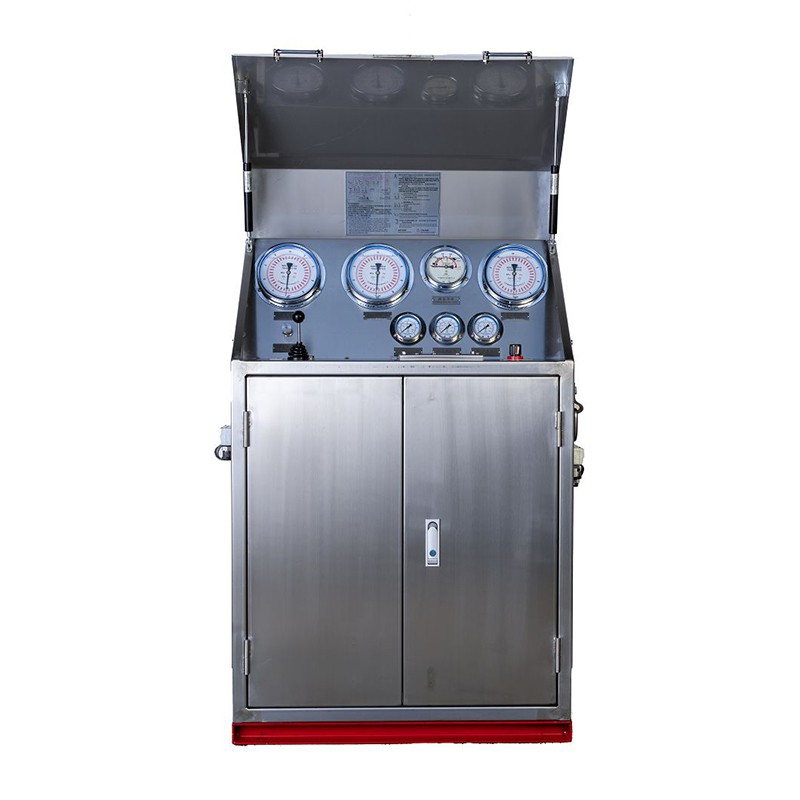 Hidrauliskā aizrīties kolektora vadības panelis